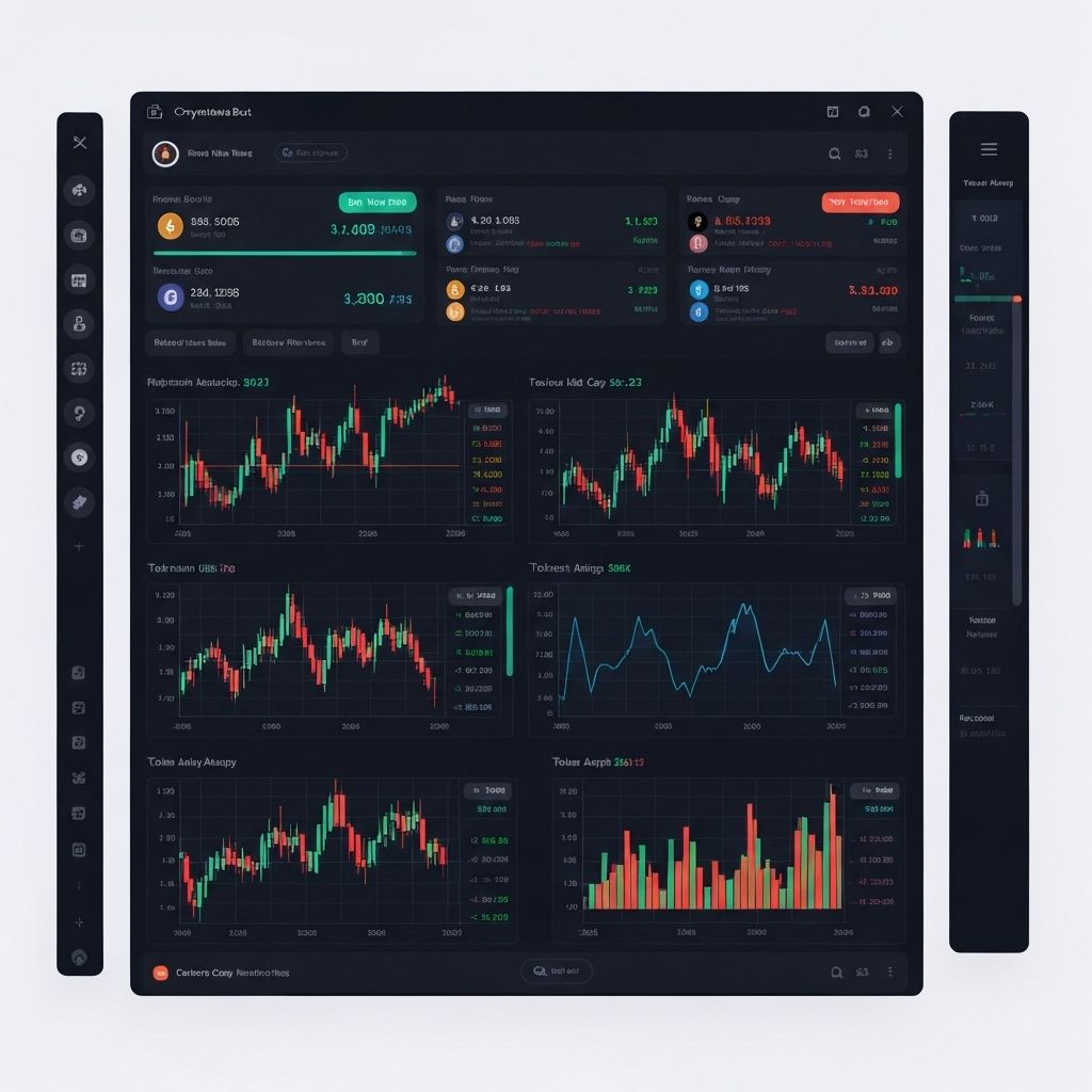 CryptoSnipingBot dashboard